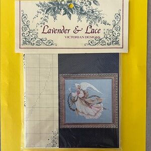 “Angel of Summer” Lavender & Lace Victorian Designs Cross Stitch Pattern